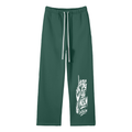 Big Ole Muslim Unisex Green Straight-Leg Sweatpants
