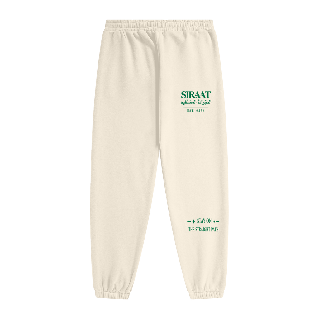 SIRAAT Heavyweight Jogger — Cream