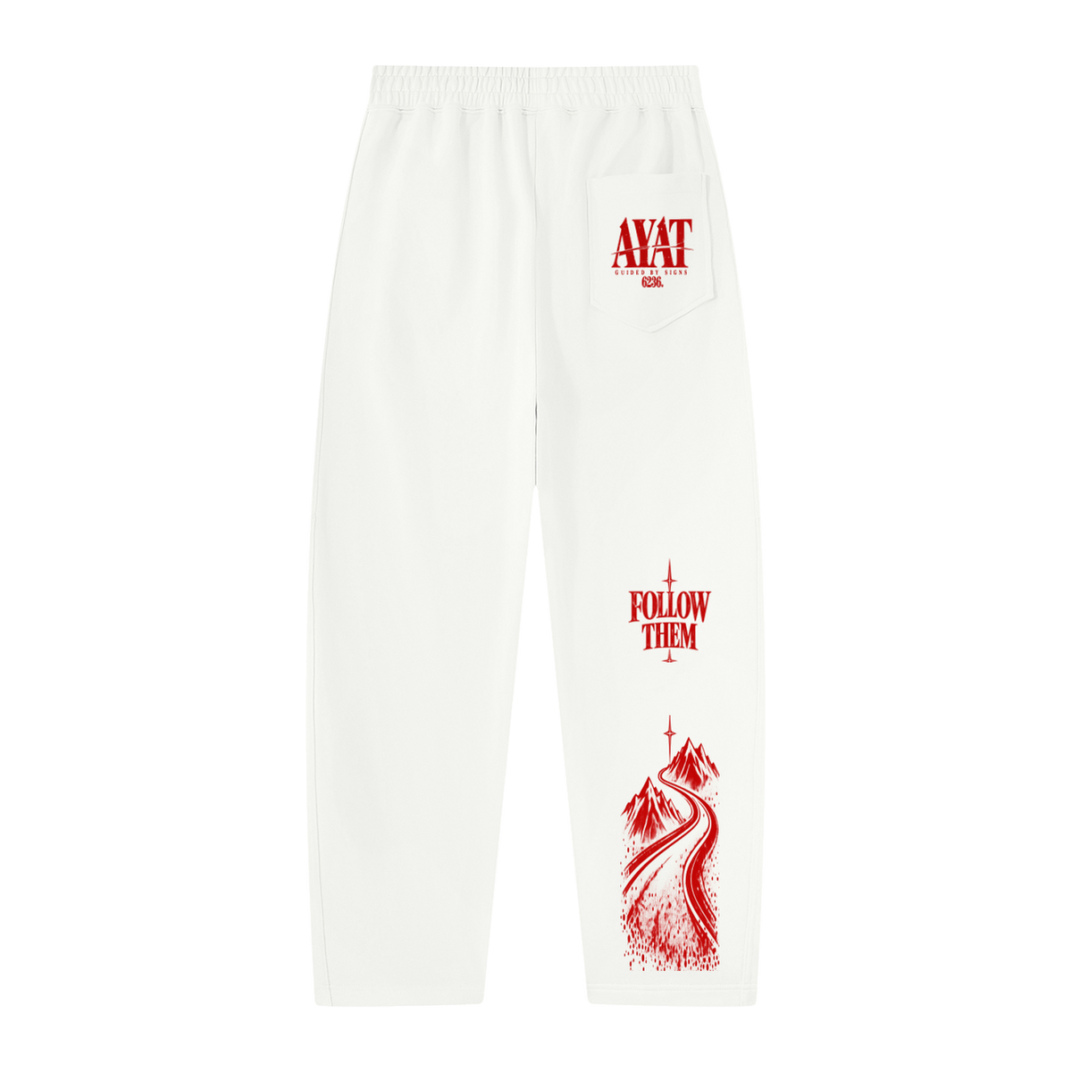 AYAT Sweatpant — White