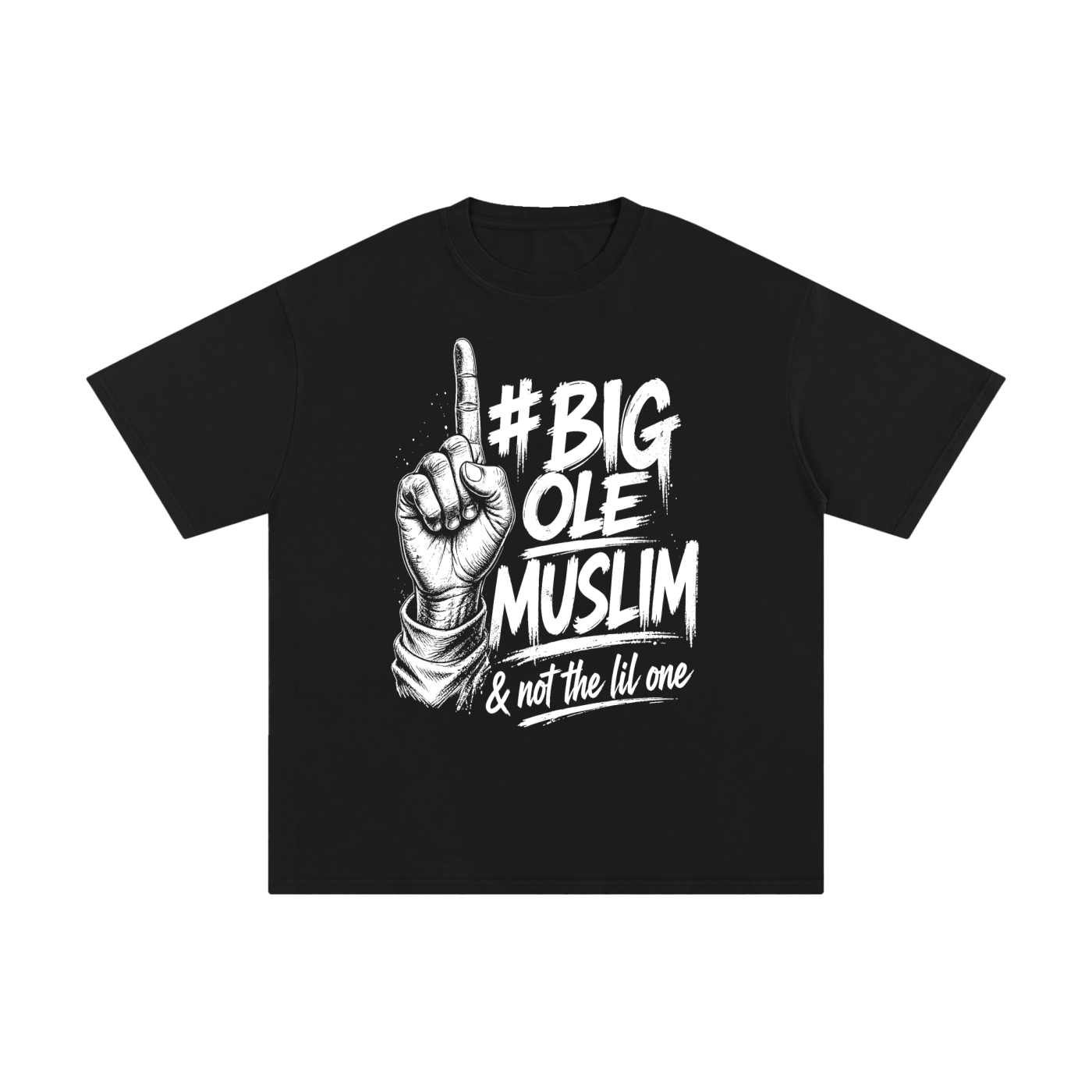 #BIG OLE MUSLIM Unisex Heavy Cotton T-Shirt