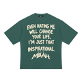 MILLAH “Inspirational” Tee — Forest Green