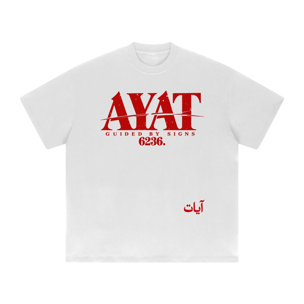 AYAT Heavyweight Tee — White
