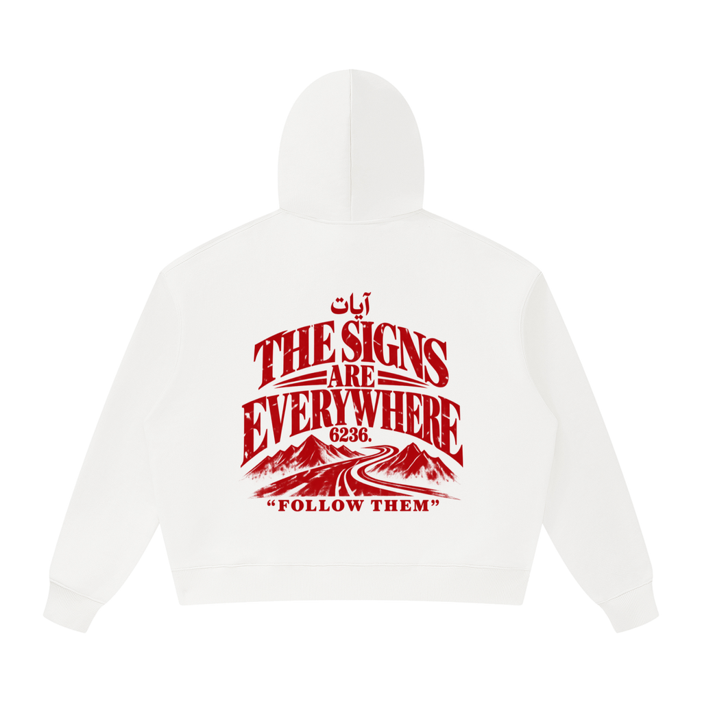 AYAT Heavyweight Hoodie — White
