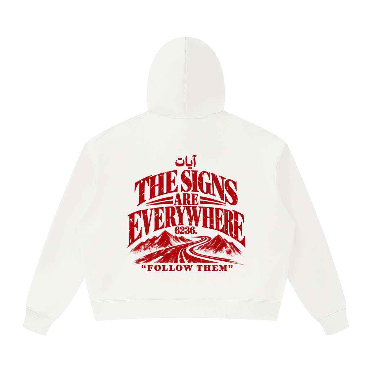 AYAT Heavyweight Hoodie — White