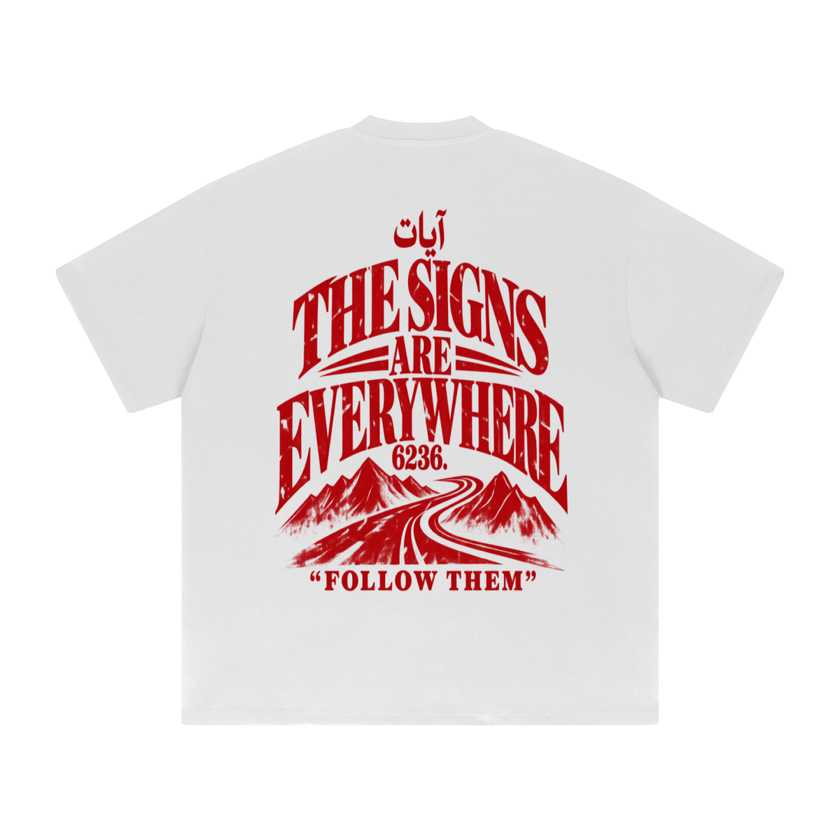 AYAT Heavyweight Tee — White