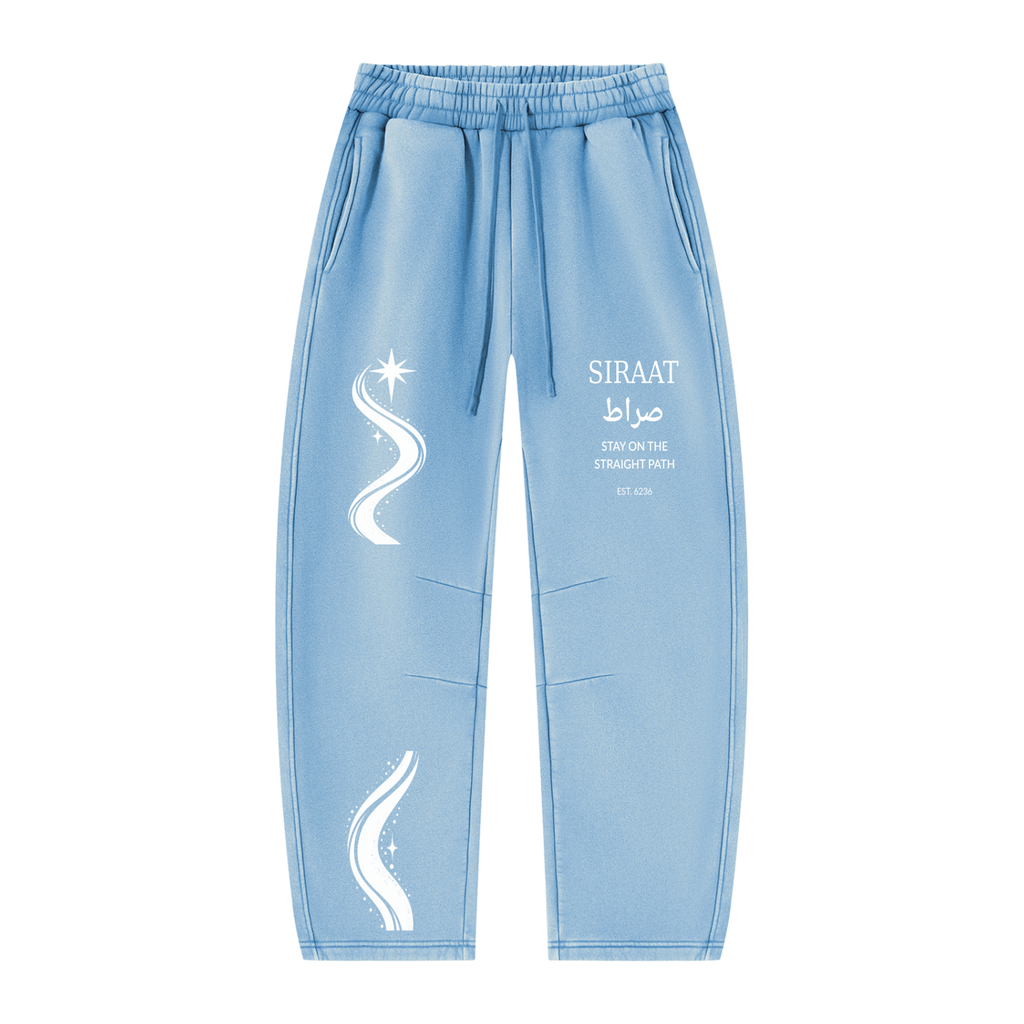 SIRAAT Vintage Wash Pant — Light Blue