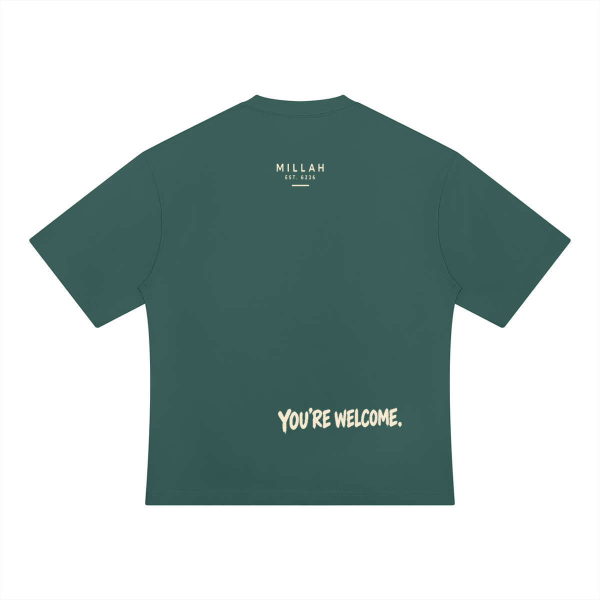 MILLAH “Inspirational” Tee — Forest Green
