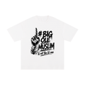 #BIG OLE MUSLIM Unisex Heavy Cotton T-Shirt (WHITE)