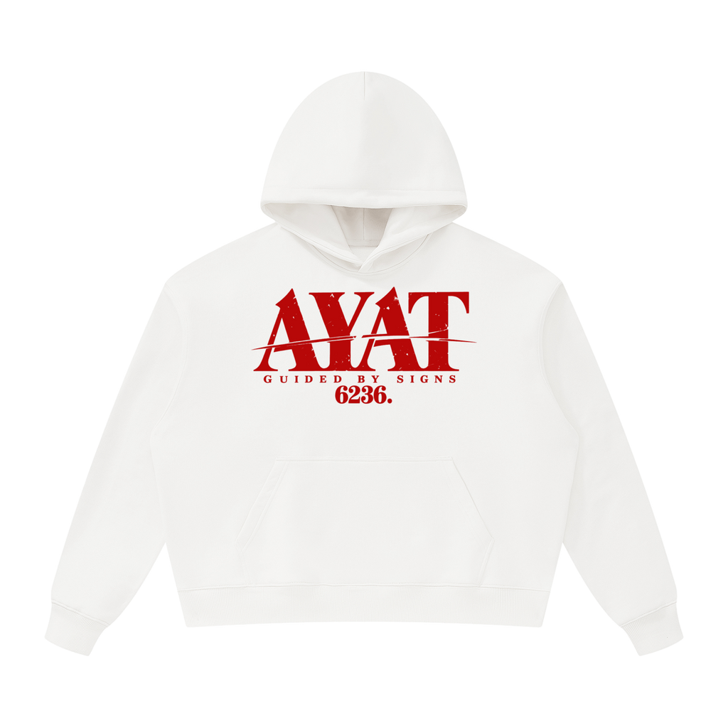 AYAT Heavyweight Hoodie — White